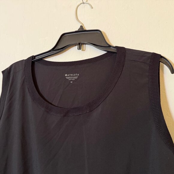 ATHLETA Rincon Dress in black 3X - Picture 2 of 4